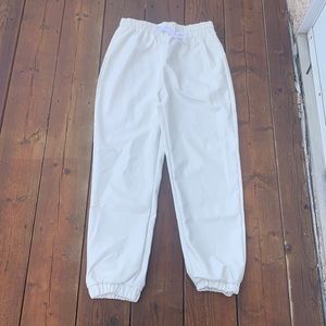 White tie sweats